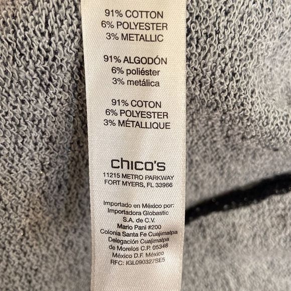 Zenergy by Chico’s size 2 lightweight jacket - Picture 11 of 13